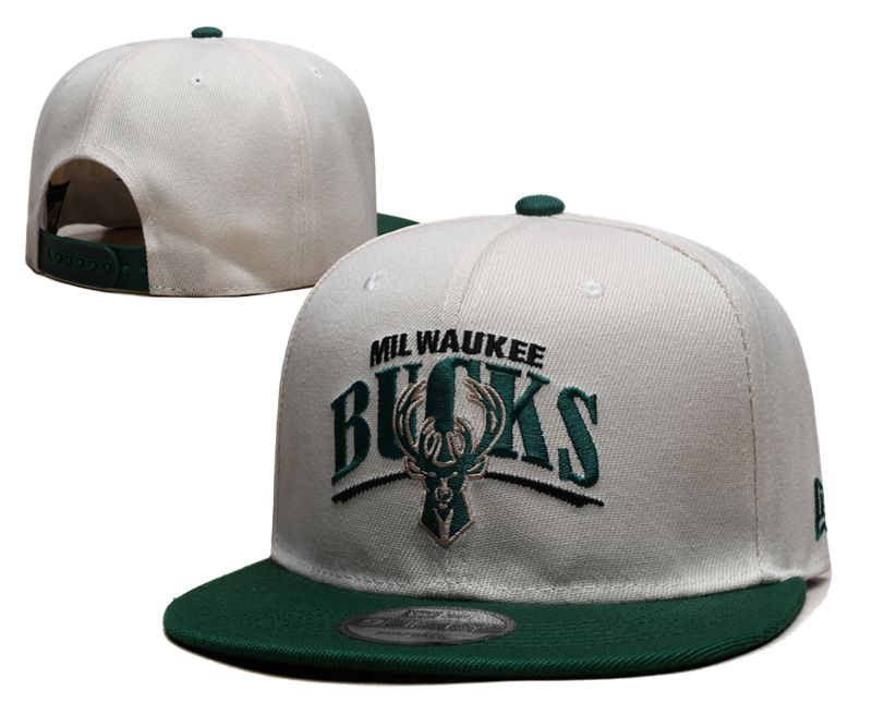 2025 NBA Milwaukee Bucks Hat YS202503072->nba hats->Sports Caps